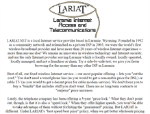 Tablet Screenshot of lariat.net