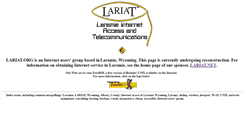 Desktop Screenshot of lariat.org