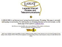 Tablet Screenshot of lariat.org